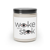 WokeWithStok Scented Candle, 9oz