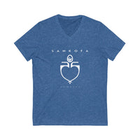 Sankofa Short Sleeve V-Neck Tee