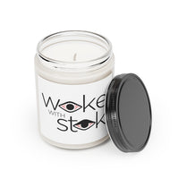 WokeWithStok Scented Candle, 9oz